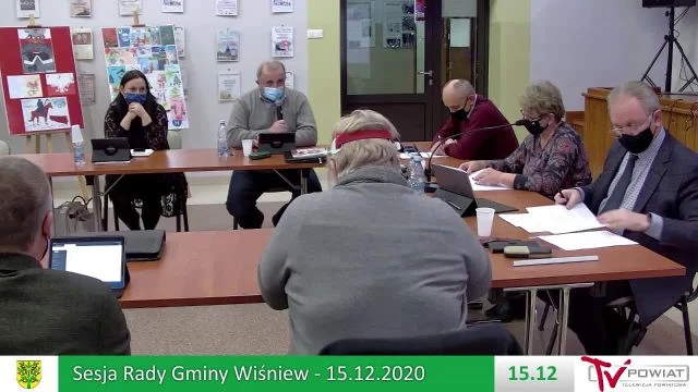 Sesja Rady Gminy Wiśniew – 15.12.2020 (1)