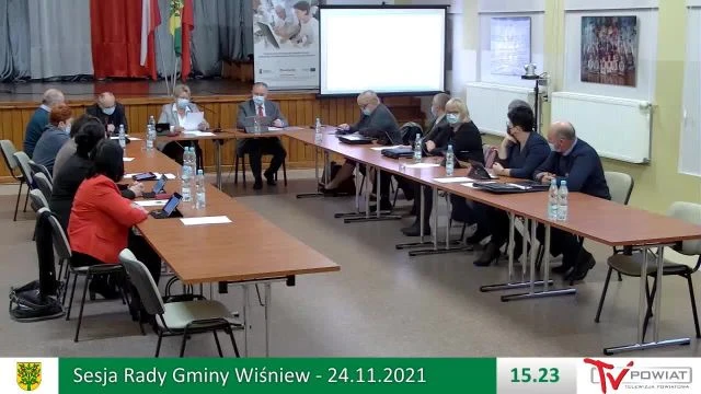 Sesja Rady Gminy Wiśniew - 24.11.2021 (1)