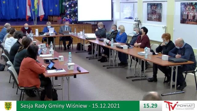Sesja Rady Gminy Wiśniew – 15.12.2021 (1)