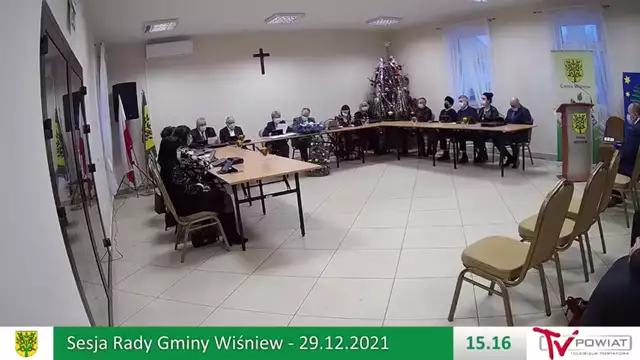 Sesja Rady Gminy Wiśniew – 29.12.2021 (1)
