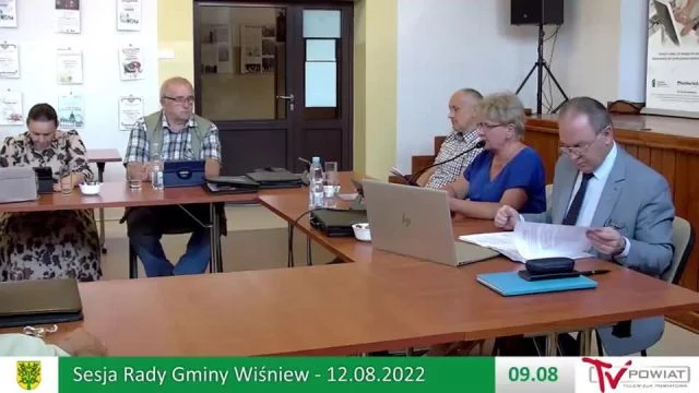 Sesja Rady Gminy Wiśniew – 12.08.2022 (1)