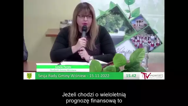 Sesja Rady Gminy Wiśniew – 15.11.2022 / NAPISY (1)