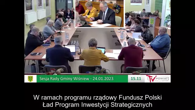 Sesja Rady Gminy Wiśniew – 24.01.2023 / NAPISY (1)