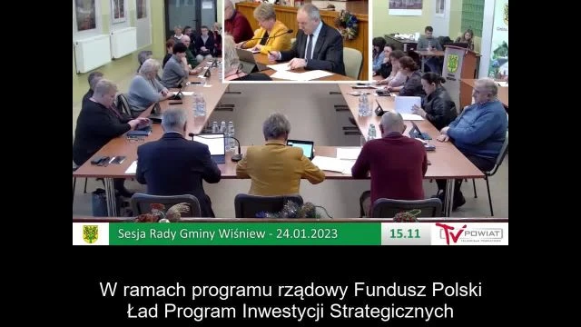 Sesja Rady Gminy Wiśniew – 24.01.2023 / NAPISY (1)