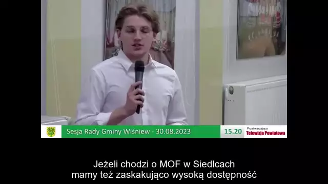 Sesja Rady Gminy Wiśniew- 30.08.2023 / NAPISY (1)