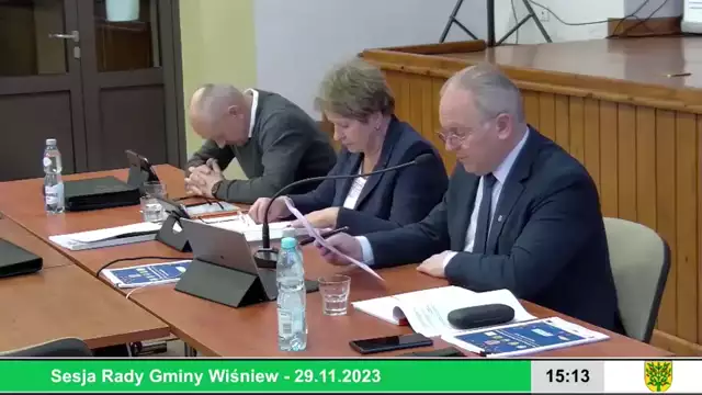 Sesja Rady Gminy Wiśniew –  29.11.2023 (1)