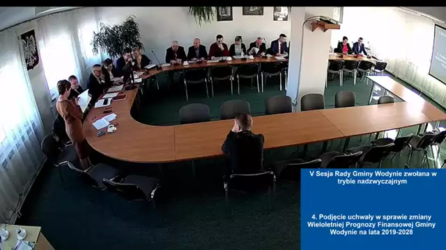 Sesja Rady Gminy Wodynie - 22.02.2019 (1)