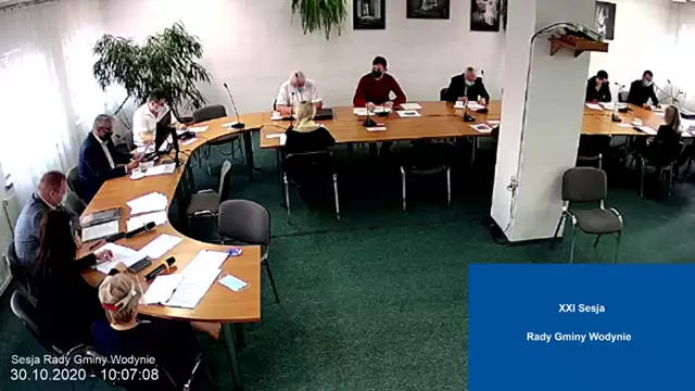 Sesja Rady Gminy Wodynie - 30.10.2020 (1)
