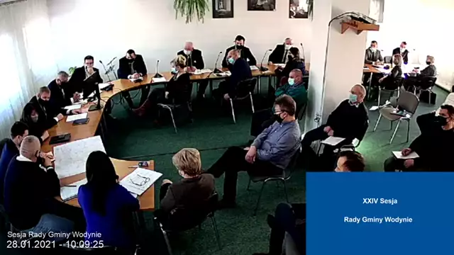 Sesja Rady Gminy Wodynie -  28.01.2021 (1)