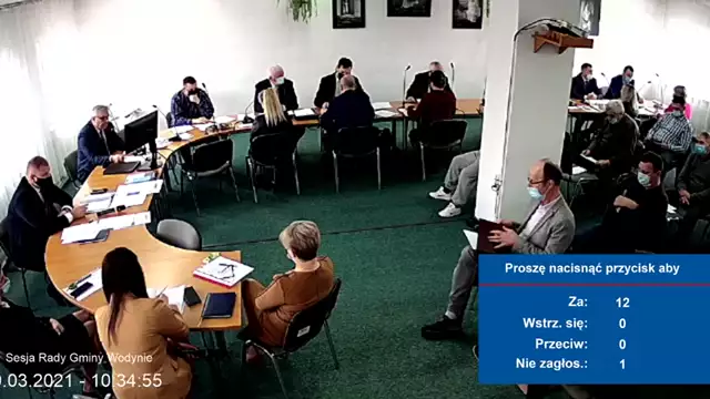 Sesja Rady Gminy Wodynie -  19.03.2021 (1)
