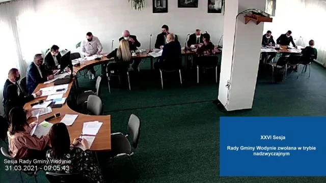 Sesja Rady Gminy Wodynie - 31.03.2021 (1)