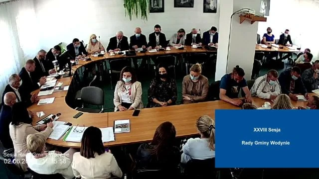 Sesja Rady Gminy Wodynie -  02.06.2021 (1)