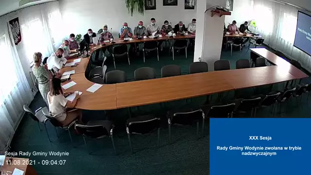 Sesja Rady Gminy Wodynie - 11.08.2021 (1)