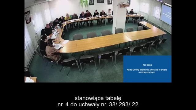 Sesja Rady Gminy Wodynie – 30.11.2022 / NAPISY (1)