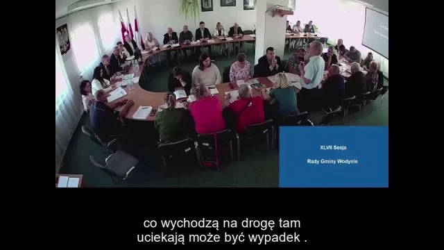 Sesja Rady Gminy Wodynie - 01.09.2023 / NAPISY (1)