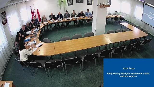 Sesja Rady Gminy Wodynie -  01.12.2023 (1)