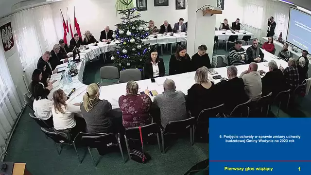 Sesja Rady Gminy Wodynie - 27.12.2023 (1)
