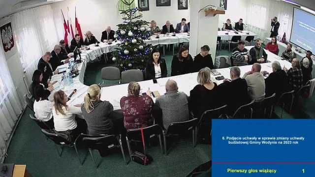 Sesja Rady Gminy Wodynie - 27.12.2023 (1)