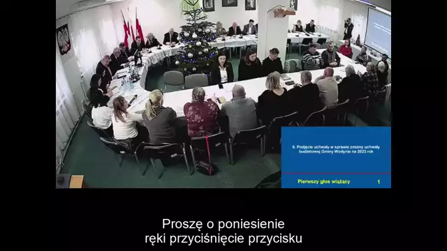 Sesja Rady Gminy Wodynie - 27.12.2023 / NAPISY (1)
