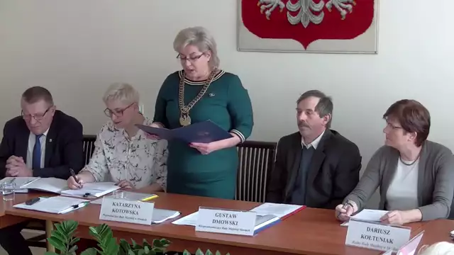 Sesja Rady Miejskiej w Mordach – 30.11.2018 (1)