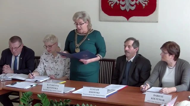 Sesja Rady Miejskiej w Mordach – 30.11.2018 (1)