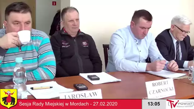 Sesja Rady Miejskiej w Mordach - 27.02.2020 (1)