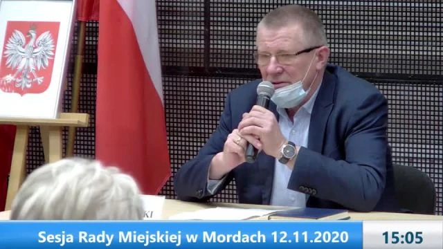 Sesja Rady Miejskiej w Mordach -12.11.2020 (1)