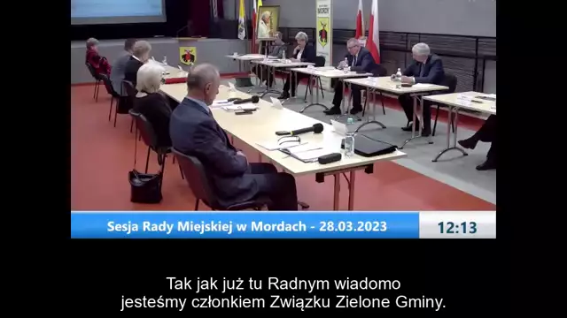 Sesja Rady Miejskiej w Mordach – 28.03.2023 / NAPISY (1)