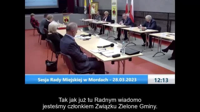Sesja Rady Miejskiej w Mordach – 28.03.2023 / NAPISY (1)