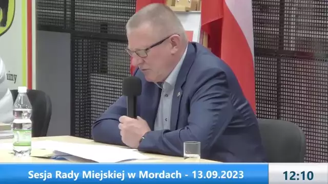 Sesja Rady Miejskiej w Mordach – 13.09.2023 (1)