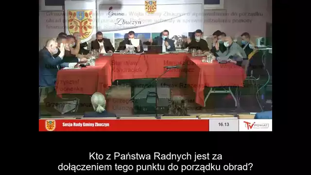 Sesja Rady Gminy Zbuczyn– 27.01.2022 - NAPISY (1)