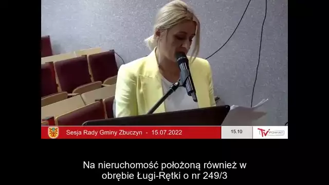 Sesja Rady Gminy Zbuczyn – 15.07.2022 / NAPISY (1)