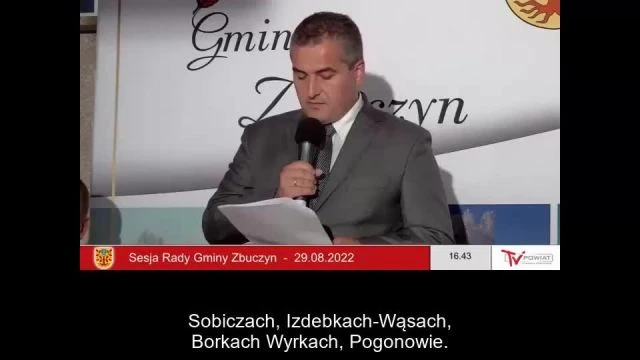 Sesja Rady Gminy Zbuczyn – 29.08.2022 / NAPISY (1)
