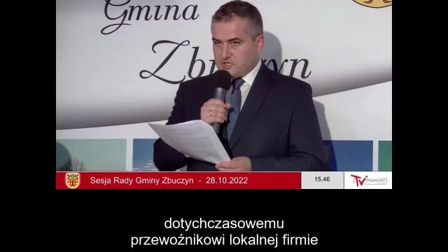 Sesja Rady Gminy Zbuczyn – 28.10.2022 / NAPISY (1)