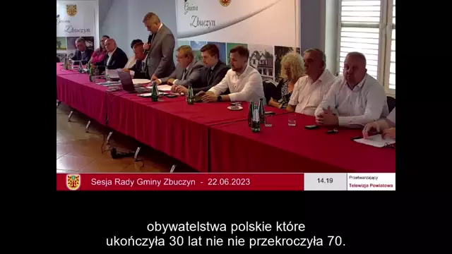 Sesja Rady Gminy Zbuczyn– 22.06.2023 / NAPISY (1)