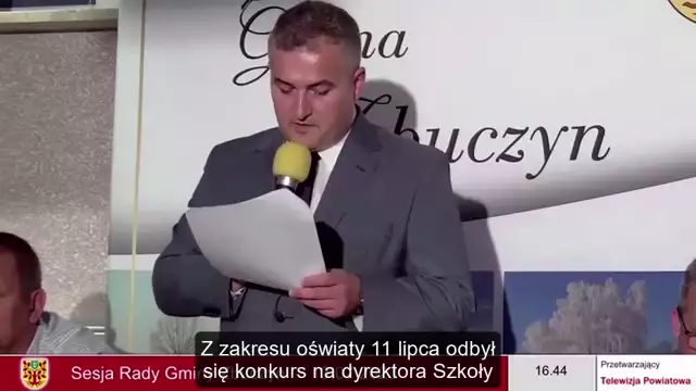 Sesja Rady Gminy Zbuczyn– 13.07.2023 / NAPISY (1)