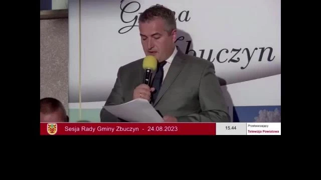 Sesja Rady Gminy Zbuczyn– 24.08.2023 / NAPISY (1)