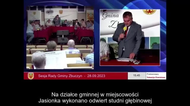 Sesja Rady Gminy Zbuczyn– 28.09.2023 / NAPISY (1)