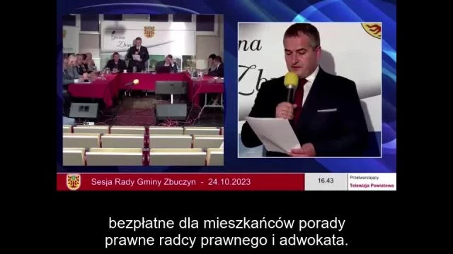 Sesja Rady Gminy Zbuczyn– 24.10.2023 / NAPISY (1)