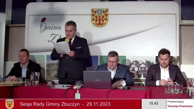 Sesja Rady Gminy Zbuczyn– 29.11.2023 (1)