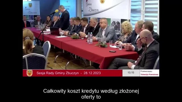 Sesja Rady Gminy Zbuczyn– 28.12.2023 / NAPISY (1)
