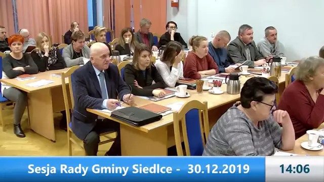 Sesja Rady Gminy Siedlce – 30.12.2019 (1)