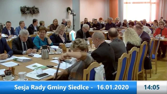 Sesja Rady Gminy Siedlce -16.01.2020 (1)