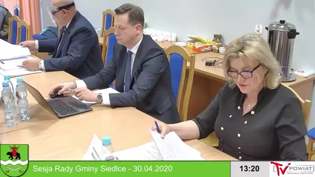 Sesja Rady Gminy Siedlce – 30.04.2020 (1)