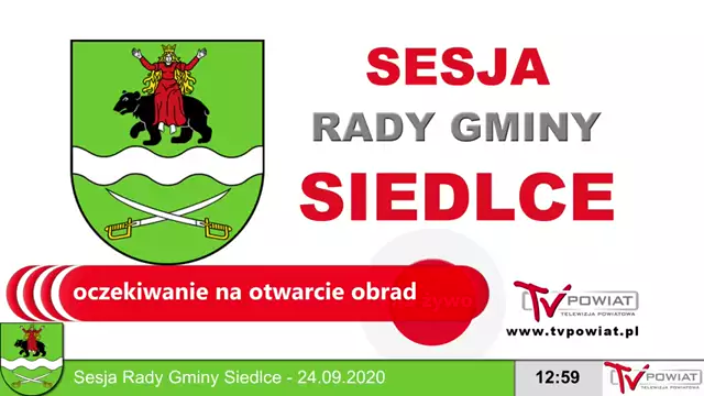 Sesja Rady Gminy Siedlce - 24.09.2020 (1)