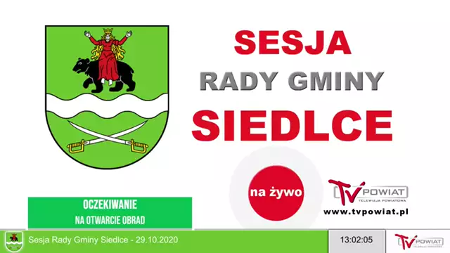Sesja Rady Gminy Siedlce - 29.10.2020 (1)
