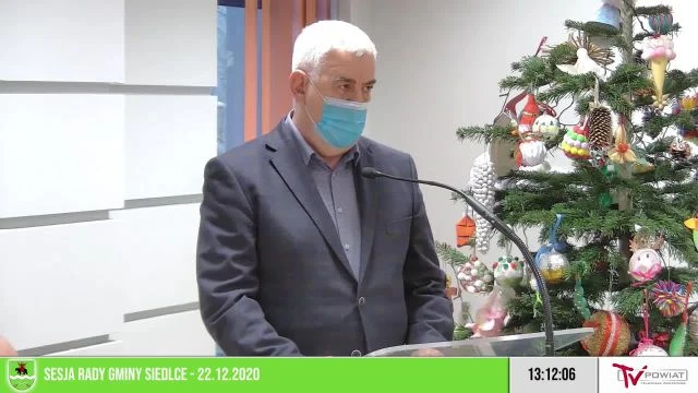 Sesja Rady Gminy Siedlce - 22.12.2020 (1)