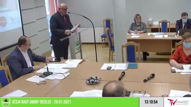 Sesja Rady Gminy Siedlce - 28.01.2021 (1)