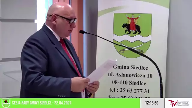 Sesja Rady Gminy Siedlce - 22.04.2021R (1)