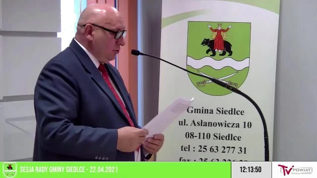 Sesja Rady Gminy Siedlce - 22.04.2021R (1)